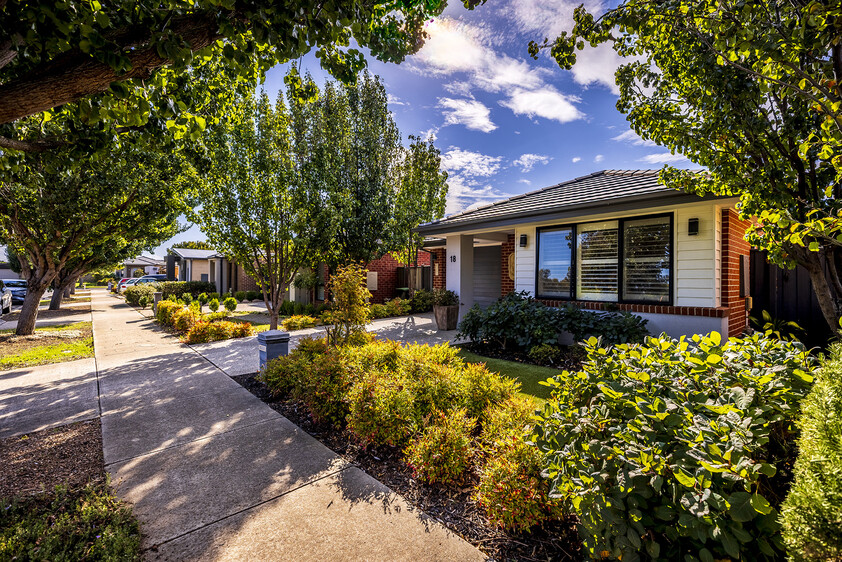 Rare parkfront opportunity with privacy, style and easy living.
