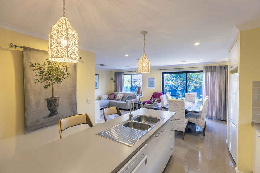 Rare parkfront opportunity with privacy, style and easy living.