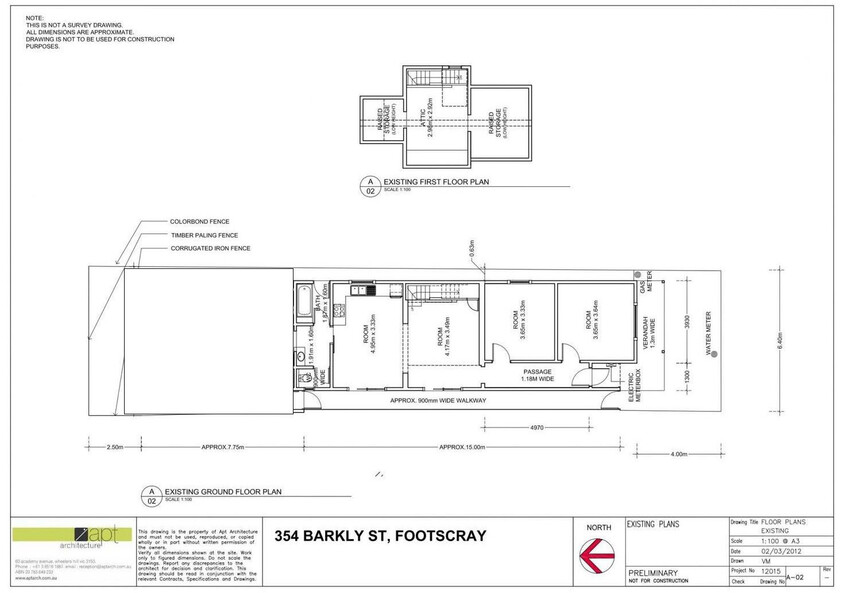 Mixed Use Opportunity in the Heart of Footscray Renovate or Redevelop (STCA) floor plan