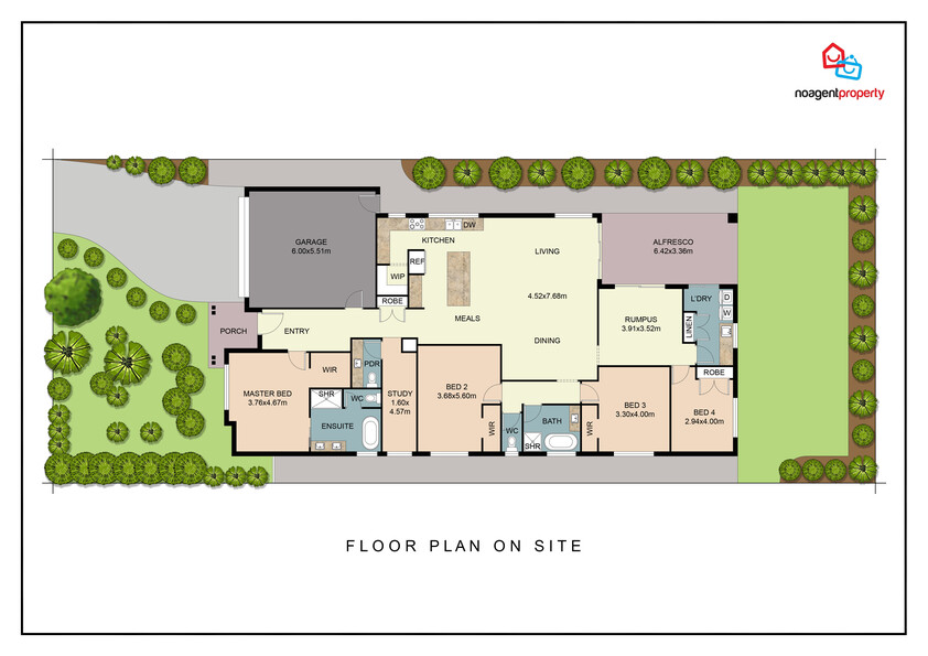 Spacious Modern Family Living in Prime McKinnon High School Zone floor plan