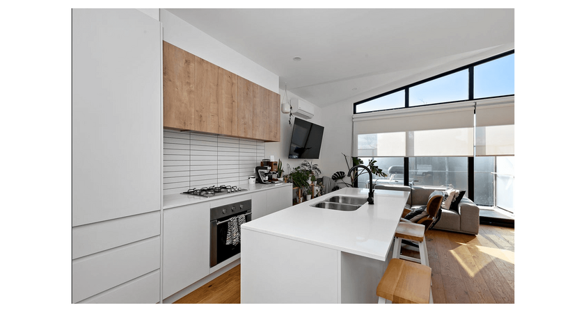 **Modern Beachside Living with Large Private Yard**