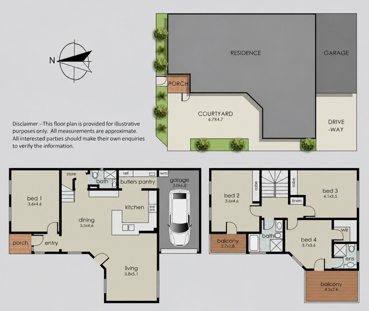 Fully Furnished Geelong West Home | 4 Bedrooms, 3 Bathrooms | 12-Month Lease