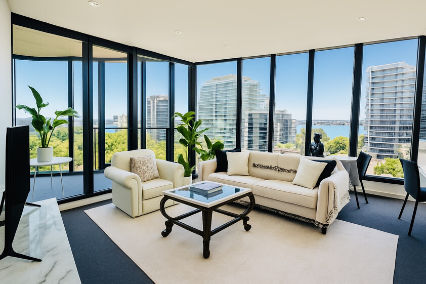 Corporate Residence — Furnished Two-Bedroom, Two-Bathroom Apartment at Parque, St Kilda Road