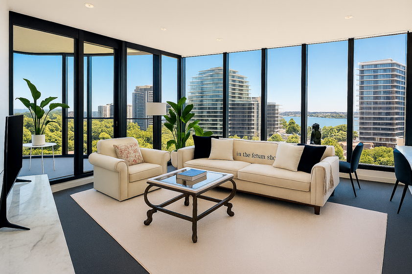 Corporate Residence — Furnished Two-Bedroom, Two-Bathroom Apartment at Parque, St Kilda Road