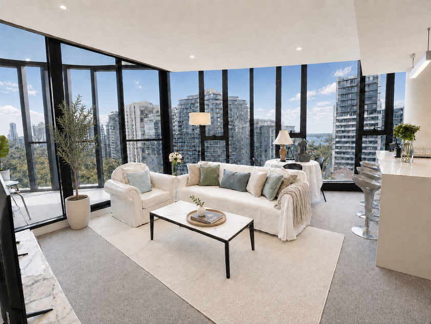 Corporate Residence — Furnished Two-Bedroom, Two-Bathroom Apartment at Parque, St Kilda Road