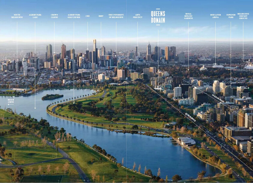 Corporate Residence — Furnished Two-Bedroom, Two-Bathroom Apartment at Parque, St Kilda Road