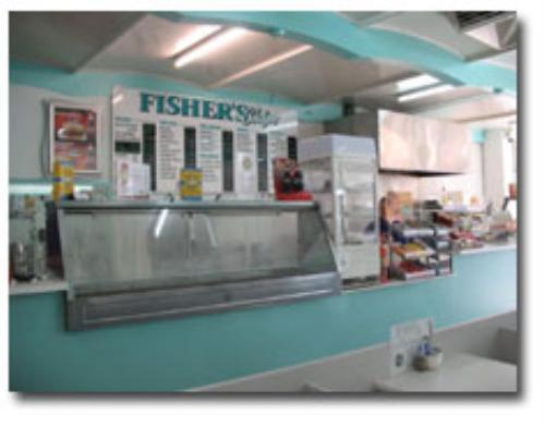 FISHERS CHIPS SHOP - VOTED HEALTHIEST FOOD OUTLET BY TOURISTS! -